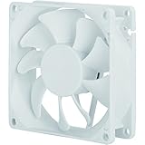 SilverStone Technology Silverstone FM84 80mm Fan in White with RPM Controller Cooling