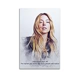 DJZZLLH Poster mit Schauspieler-Sydney Sweeney, dekoratives 