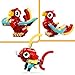LEGO Creator 3 en 1 Dragón Rojo de Juguete Convertible en Figura de Pez o Ave Fénix Imagen de LEGO Creator 3 en 1 Dragón Rojo de Juguete Convertible en Figura de Pez o Ave Fénix