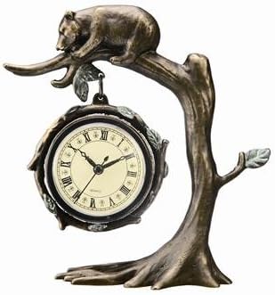Anecdotal Aardvark Bear up a Tree Deskclock