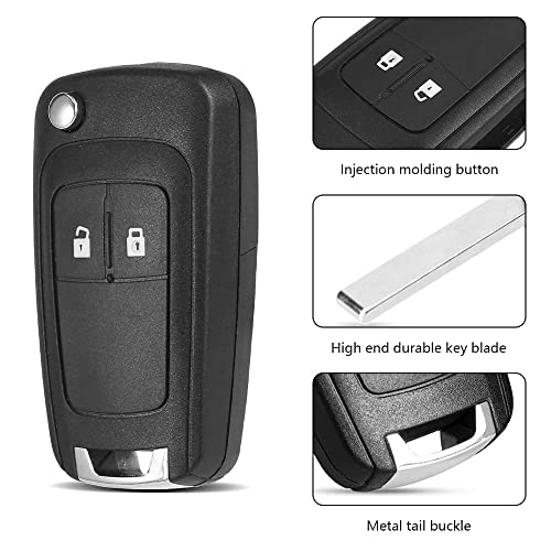 ZJRung Guscio Telecomando 2 Tasti Cover Guscio