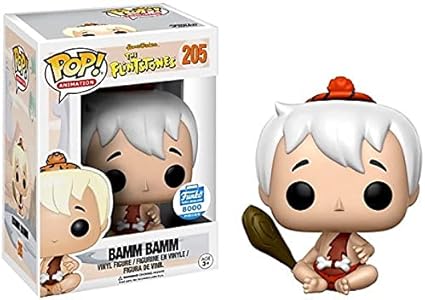 Hanna-Barbera The Flintstones Funko Pop! Animation Bamm Bamm Exclusive Vinyl Figure #205