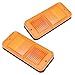 HECASA Amber Lens Front Side Marker Lights for 1968-1972 Chevy/GMC Trucks & Suburban, Replacement for CT26712/0849522, 2-Pack (Driver & Passenger Side)