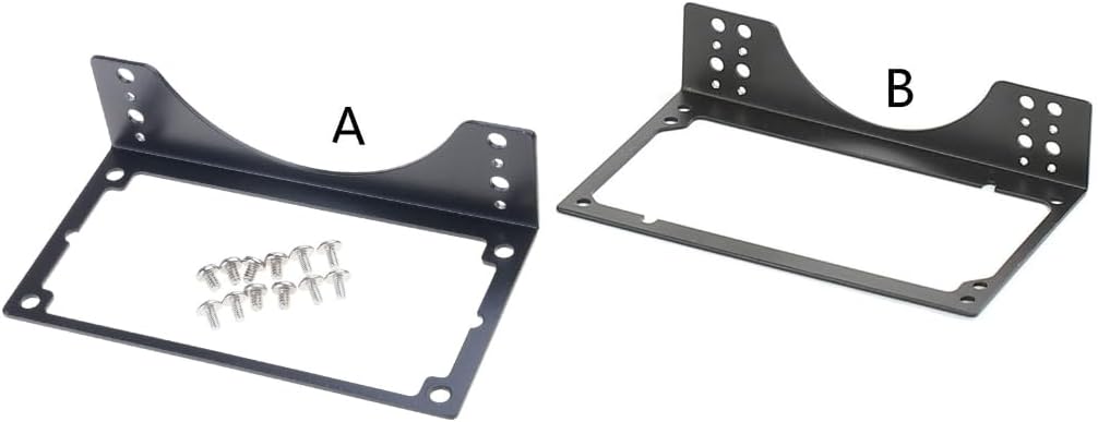 Metal DIY Bracket SFX Power Supply Mounting Bracket with 12cm 14cm Fan Slot