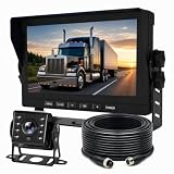 Wired Backup Camera System with 7' Monitor