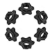 Generic Lock Stainless Professional Locking Weight Clips for Bars Strength Weight Lifting Collar Clips Barbell Bar for Workout Fitness (fixing nut 6Pcs), Medium