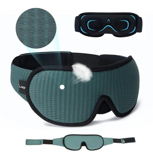 Mascara de Dormir Para Olhos 3D Blackout 100% Leve Confortável Aj...