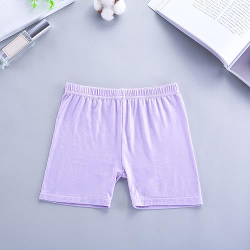 Girls Breathable Wide Leg Shorts Soft Loose Baggy Breathable Safety Shorts Kids Straight Lightweight Cotton Pants2