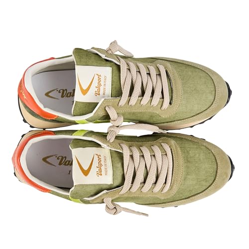 Chaussures Start Heritage Valsport Sneakers Légères en Cuir Vert Clair - 2