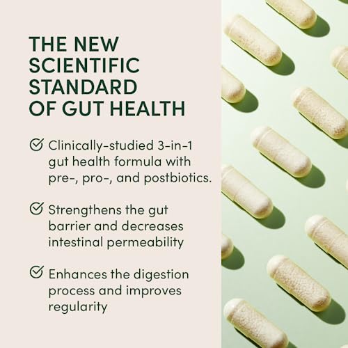 Beekeeper's Naturals Complete Gut Health, 3-in-1 Prebiotic, Postbiotic, Probiotics for Digestive Health & Bloating Relief for Women & Men, Propolis Powered, Gluten-Free Vegan Capsules, 20ct - Image 6