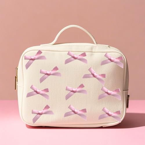 Image of 30pcs Bow Charms for Socks Mini Ribbon Bow Junk Socks Charms Brooch Pins Girly Y2K Decorative Pins for Shoes Shirts Hats Socks Gloves Crafts Coquette Safety Pins Accessories Bulk (Pink)