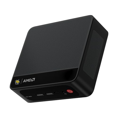 Beelink Mini PC SER5 Mini Ordenador de Sobremesa con AMD Ryzen 5 5500U (6C/12T, hasta 4.0GHz), 32G...