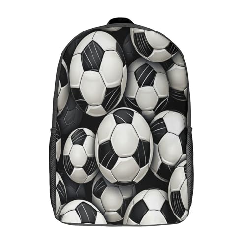 Sac à dos foot 3D garçon pour transporter ses cours et ses affaires de sport