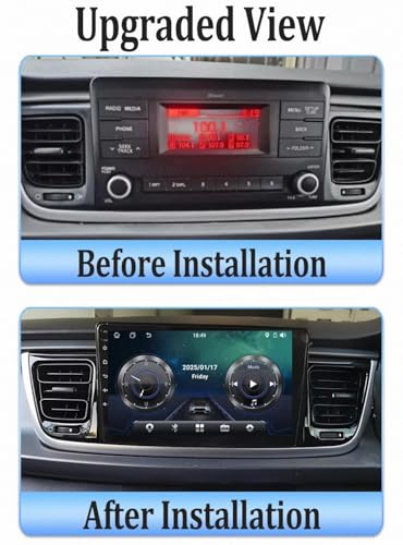 Radio de coche multimedia para Kia Rio 2016-2022: viajes conectados con Bluetooth 2
