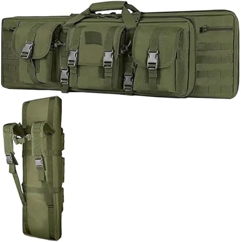 ZYREHAW Bolsa Táctica Rifle, Fundas para Armas Largas, Bolsa Fundas para Arma Fundas, Bolso De Mano para Escopeta Militar para Transporte De Armas, Porta Caza, Mochila Almacenar O Transportar A,140CM