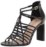 Vince Camuto Women's Footwear Women's Ariah Braided Upper High Heel Sandal Heeled, Black, 10