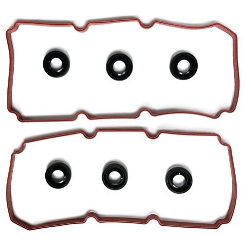 AMCCM VS50689R Valve Cover Gasket Sets fit for 2007-2010 for Chrysler for 300 3.5L 2007-2008 for Chrysler for Pacifica 4.0L 2007-2010 for Chrysler for Sebring 3.5L replace