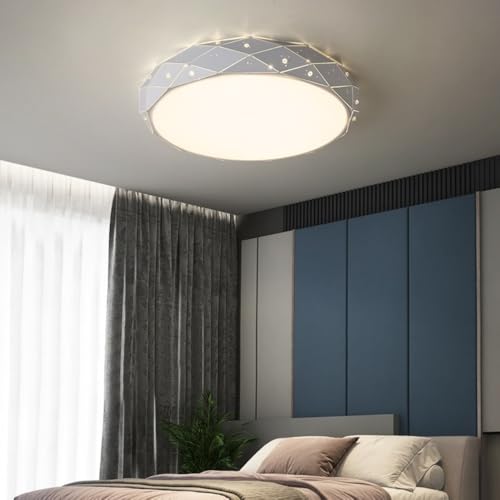 Plafonnier LED moderne luminaire plafonnier LED de salon blanc