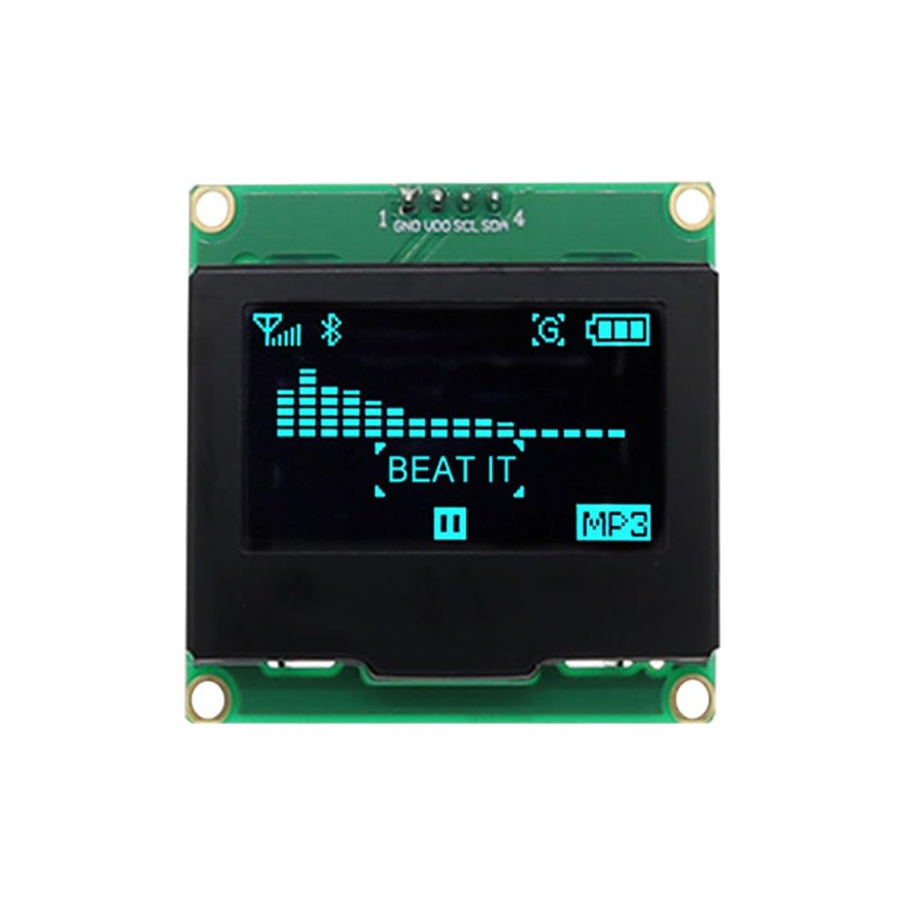 Module d'affichage blanc série OLED 0.96 pouces, 4 broches, 7