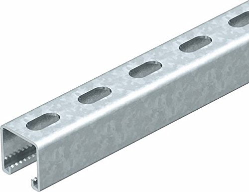 Obo-bettermann sistema conex.fij. - Perfil perforada ms-41 ranura/s 22mm 800x41x41mm ft