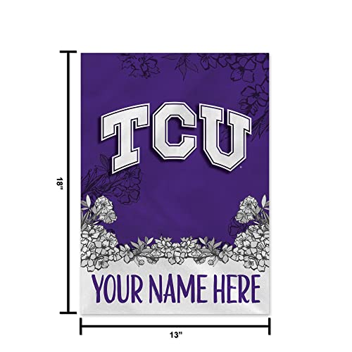 Image of Rico Industries NCAA Standard /Primary Personalized Garden Flag
