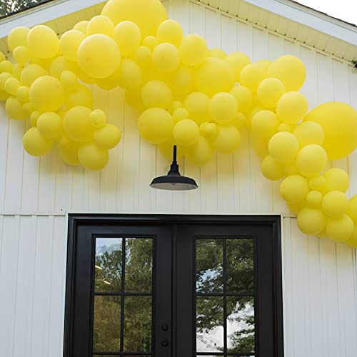 Image of Voircoloria 105pcs Yellow Balloons 12inch Party Latex Balloons for Boys Girls Birthday Baby Shower Gender Reveal Wedding Sunflower Party Decorations