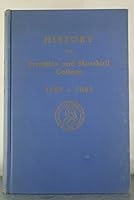 History of Franklin and Marshall College, 1787-1948. B0006DBPQY Book Cover