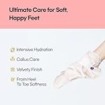 Epielle Moisturizing Foot Mask 6 Pairs, Deep Moisturizing Socks for Dry, Cracked Feet, Self Care Gifts for Women, Spa Kit, Stocking Stuffers, Thanksgiving Essentials - Image 2