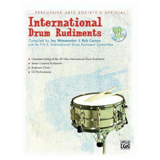 International Drum Rudiments: Book & Online Video/Audio