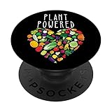 veggie vegano alimentato vegano wfpb stile di vita a base di piante alimentari intero popsockets popgrip intercambiabile