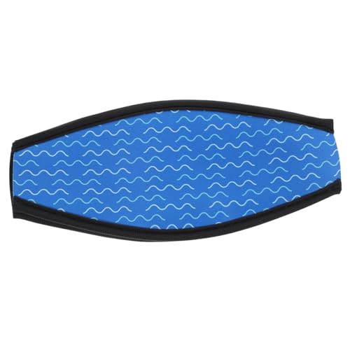 Sosoport Cinturón de Cabello de Espejo de la Cara Diversos Servicio Buceo Cubrir Doble Cubierta de Neopreno Cubierta de la Correa de la máscara de Neopreno Correa de máscara de natación