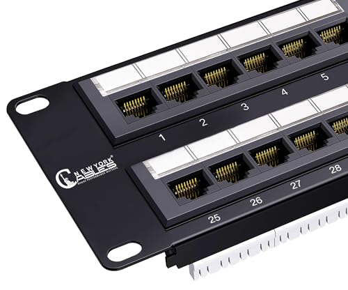 NewYork Cables 48 Port Cat6 Patch Panel