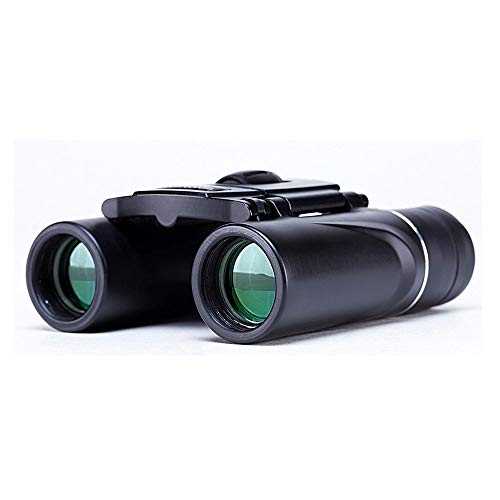 KKXXYQFC Telescopios, Telescopio para Adultos, Binocular con Zoom 8x21 de Largo Alcance 3000 m Telescopio Potente Plegable Óptica BAK4 Deportes Camping Senderismo Binoculares