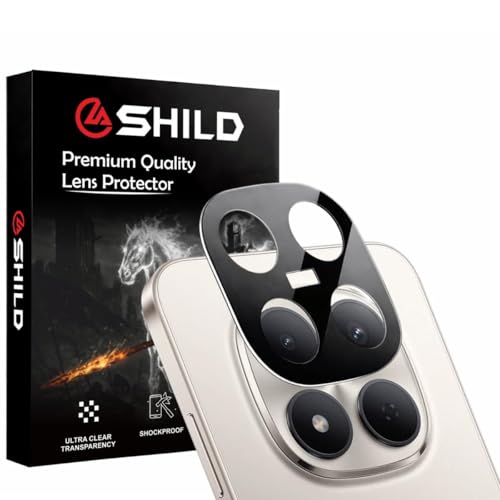 Image of SHILD Back Camera Lens Protector for -(1 Pack) - Premium HD Clear Tempered Glass | 9H Anti-Scratch Protection | Ultra-Thin, Bubble-Free & Easy Installation (Redmi Note 15 Pro)