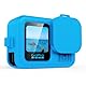CERFFOOL Silikon-Schutzhülle für GoPro Hero 13 Black mit Objektivdeckeln und 40 cm langem Seil und Umhängeband für Action-Kamera-Zubehör-Set (Blau)