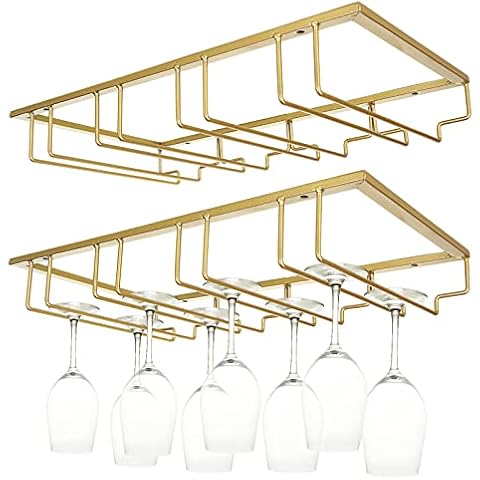 JMIATRY Under Cabinet Wine Glass Rack Cover