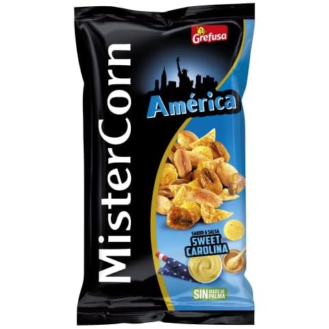Grefusa Mistercorn América, mezcla de frutos secos con sabor Sweet Carolina Cover