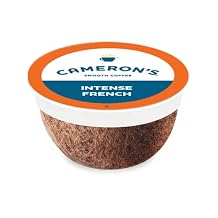 Camerons Coffee Single Serve Pods, Intense French, 12 Count Pack of 1