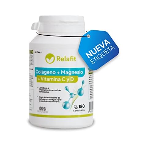 Colágeno hidrolizado con Magnesio y Vitaminas C y D – 180 Comprimidos Cover