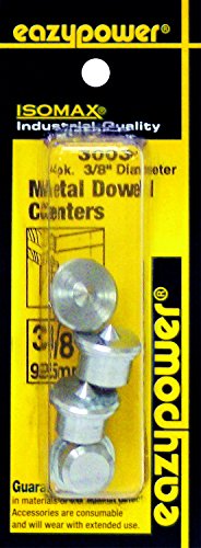 Image of Eazypower 30030 3 /8 inch Metal Dowel Centers Carded (4 Piece)