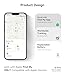Spotelo Smart Tag Works with Find My App(iOS Only),Key Finder and Item Locator for Luggage, Schoolbag, Suitcase, Over 1 Year Battery Life Bluetooth Tracker and Protective Fashion Case