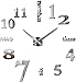 JPYH Orologio da Parete Silenzioso Preciso Fai da Te Facile da Montare Effetto 3D Riempire Vuoto Parete Moderno Adesivo Orologio Parete Decorazione per Casa, Ufficio, Hotel 40cm