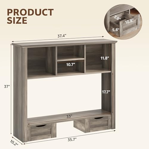 Image of Monitor Stand Riser, Computer Monitor Riser for Desk