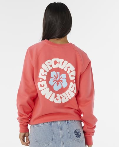 Rip Curl Women's Long Sleeve, Relaxed Fit Crewneck Casual Pullover Crew Sweatshirt2