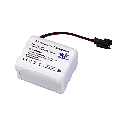 melasta 7.2V 2000mAh NI-MH Audio Replacement Battery Compatible with Tivoli PAL iPAL Radio (MA-1, MA-2, MA-3 Compatible 2 Wire)