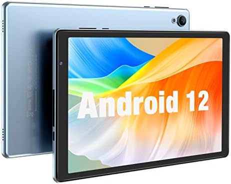 VOLENTEX Tablet 10 Inch Android 12 Tablet PC, Tablets with 2GB RAM 32GB ROM 512GB Expand, Quad Core Processor, WiFi 6, 10.1” IPS HD Display, 6000mAh Battery, Dual Camera,Type C (Silver)