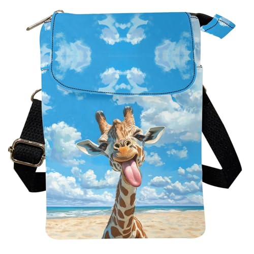 Xpyiqun Purses for Women Crossbody Bag Phone Card Wallet Pouch Shouder Handbags