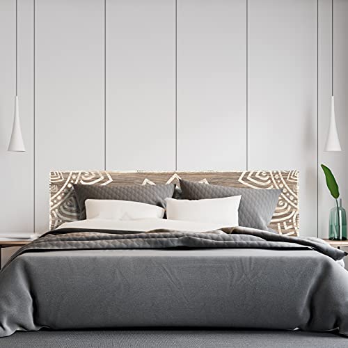 MEGADECOR DECORATE YOUR HOME Hoofdbord voor bed, PVC, 5 mm, decoratief, model Wampanoag (200 x 60 cm) - Afbeelding 8