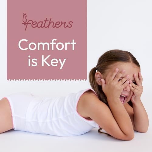 Feathers Solid White Snug Tagless Super Soft Cotton Underwear - Girls Underwear Briefs Panties 5-Pack (Multicolor)4