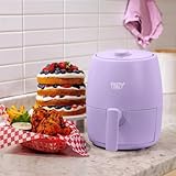 So Yummy by Bella 2qt Air Fryer 1200W Electric Small Air Fryer, Compact Airfryer for Healthy Cooking, Dishwasher-Safe Parts, Kitchen-Friendly Design, Mini Air Fryer for Snacks, Meals, and Desserts